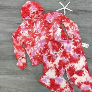 PJ SALVAGE - JOGGER HOODIE SWEATPANTS SET